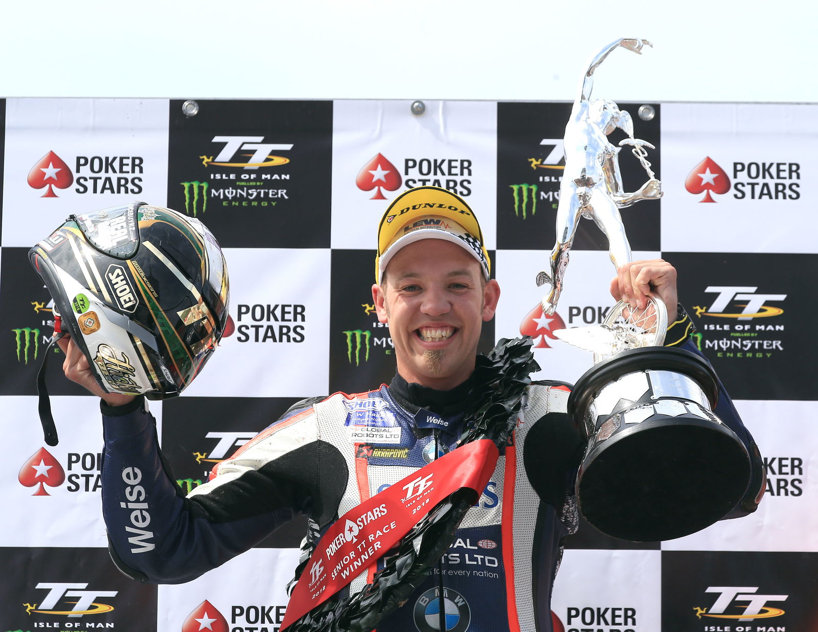 TT 2018: Dunlop completes treble with maiden Lightweight win